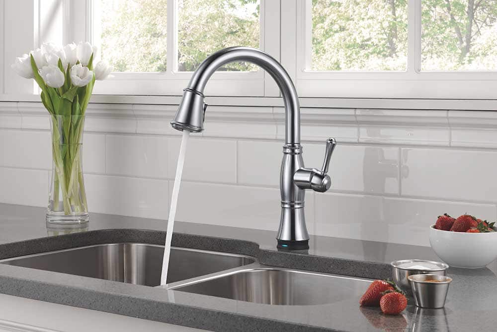 flg commercial style kitchen sink faucet